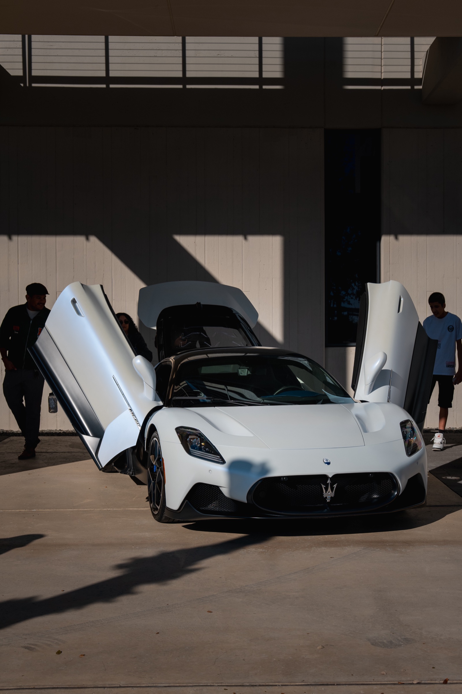 Maserati MC20 with butterfly doors